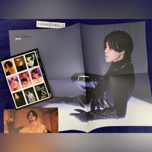 Solo Member 8 photo folio inclusions (postcard, poster, stamp sheet)